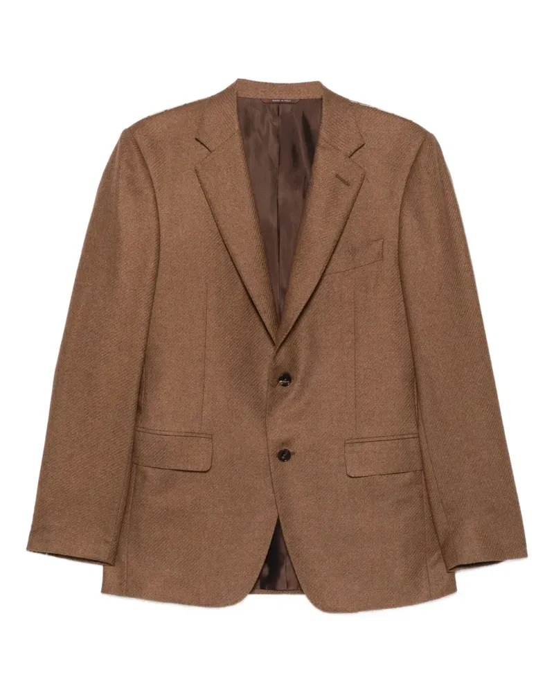 Canali Einreihiges Sakko - Braun Braun