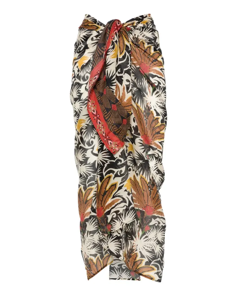 Anjuna floral pareo - Nude Nude