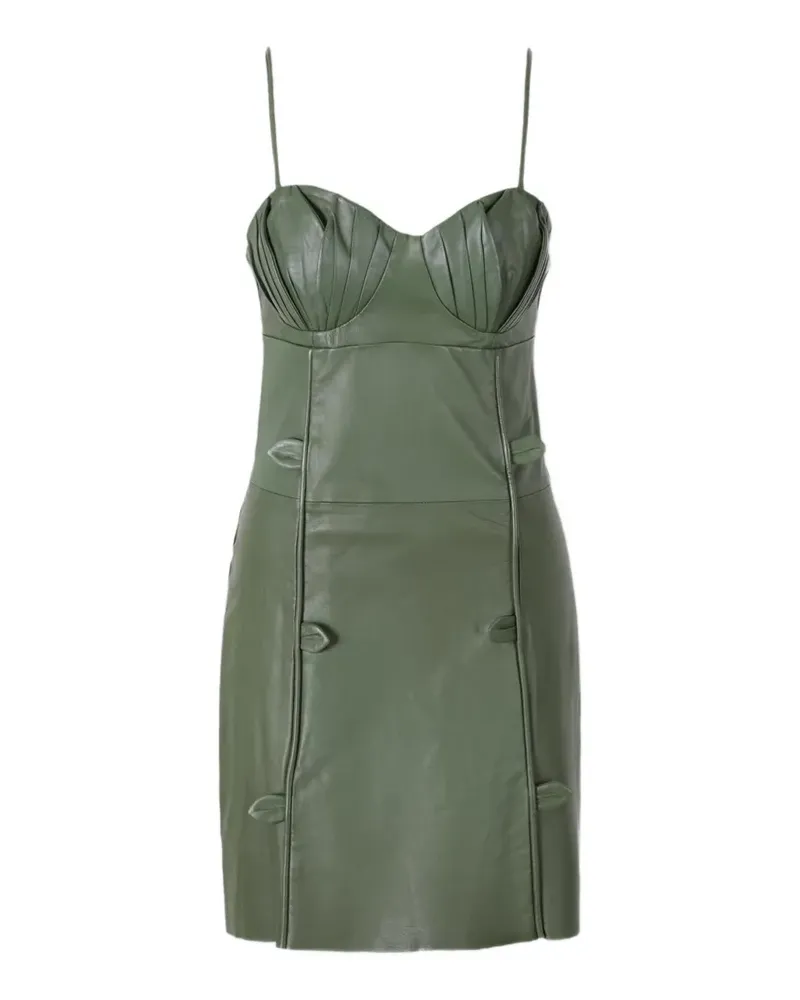 FARM Rio 3D Flower mini dress - Grün Grün