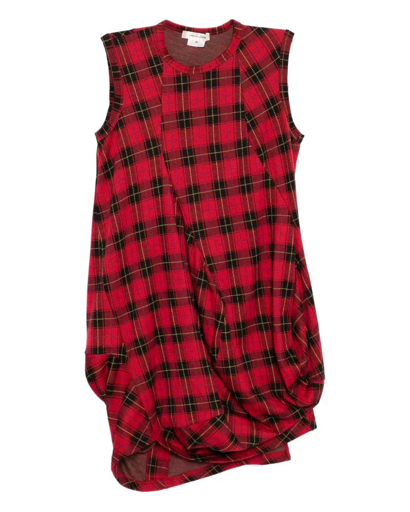 Comme des Garçons Asymmetrisches Kleid - Rot Rot