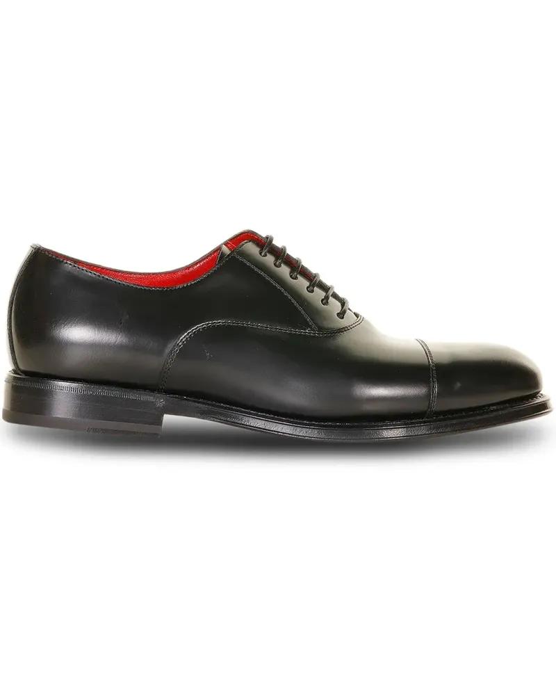 Neil Barrett Oxford-Schuhe mit Glanzoptik - Schwarz Schwarz