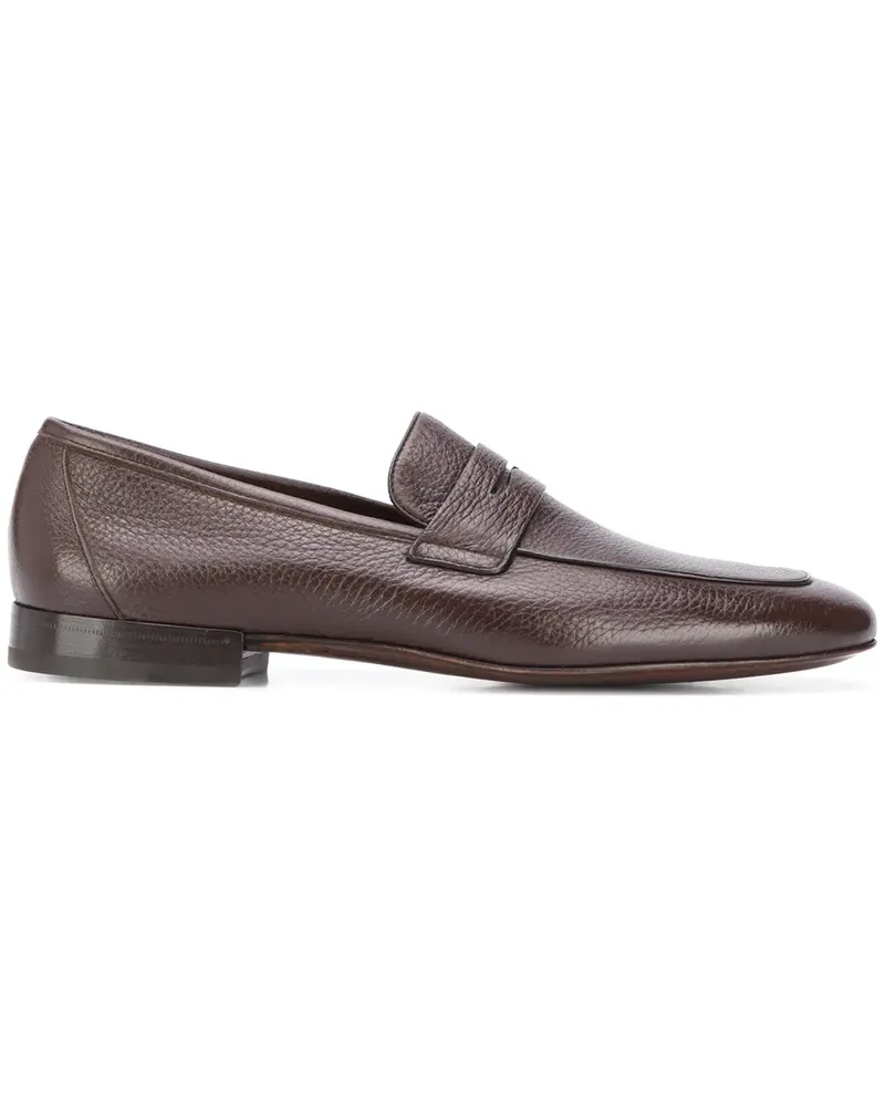 Corneliani Loafer mit mandelförmiger Kappe - Braun Braun