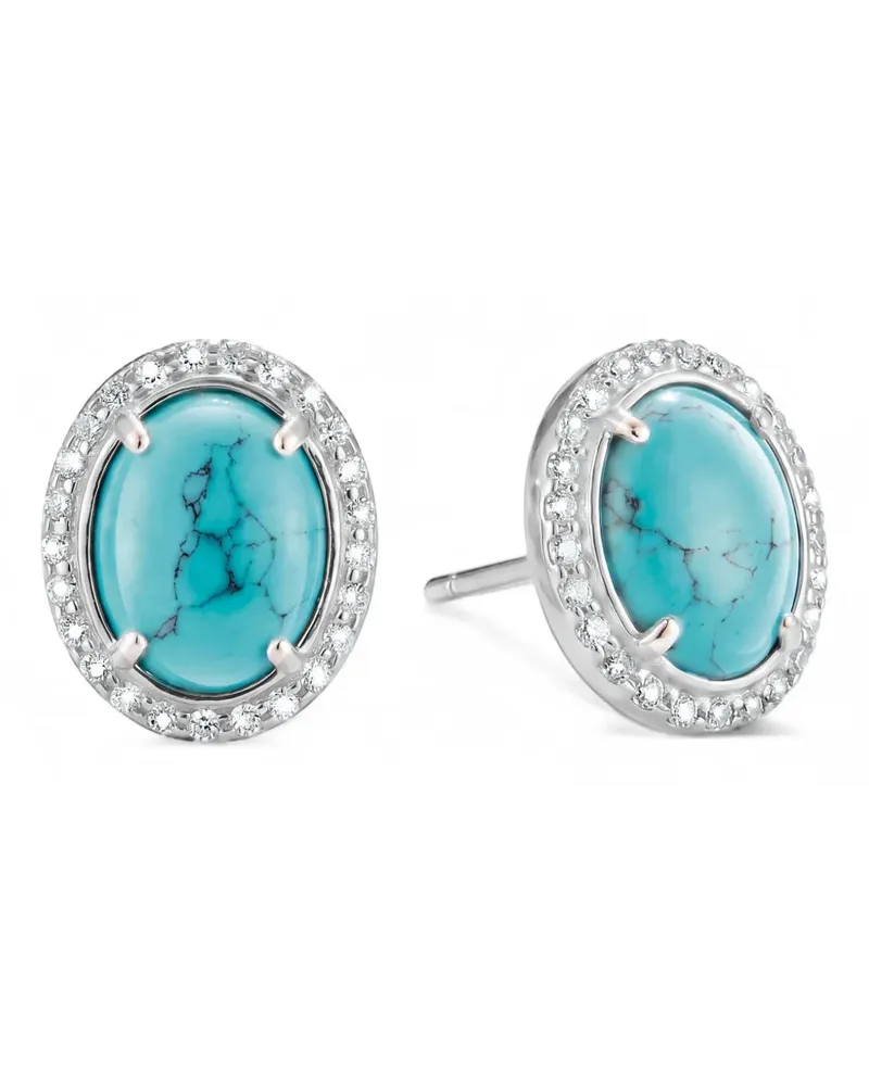 Thomas Sabo Ohrringe mit Cabochon-Schliff - Silber Silber