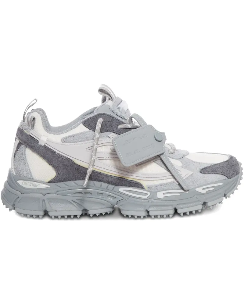OFF-WHITE leather sneakers - Grau Grau