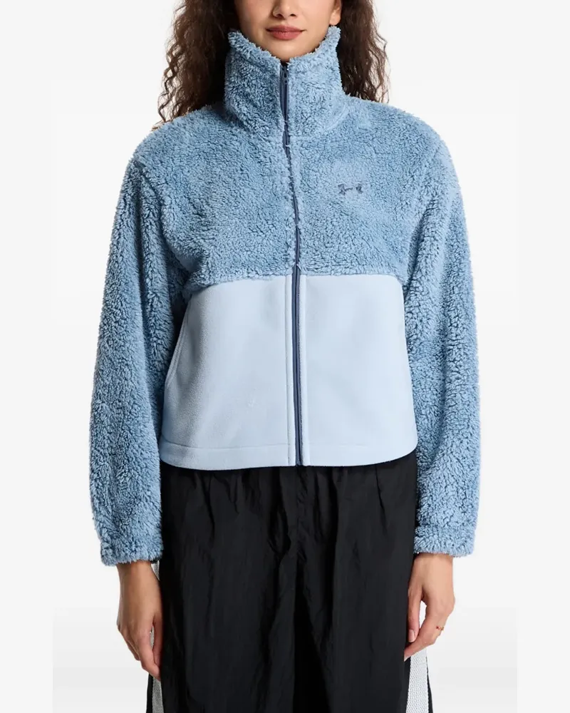 Under Armour Basecamp fleece-texture jacket - Blau Blau