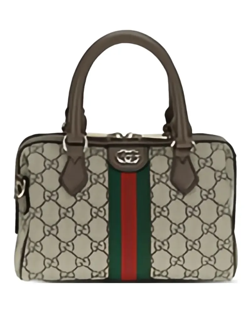 Gucci small Ophidia GG boston tote bag - Nude Nude