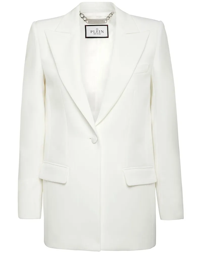 Philipp Plein Cady Blazer - Weiß Weiß