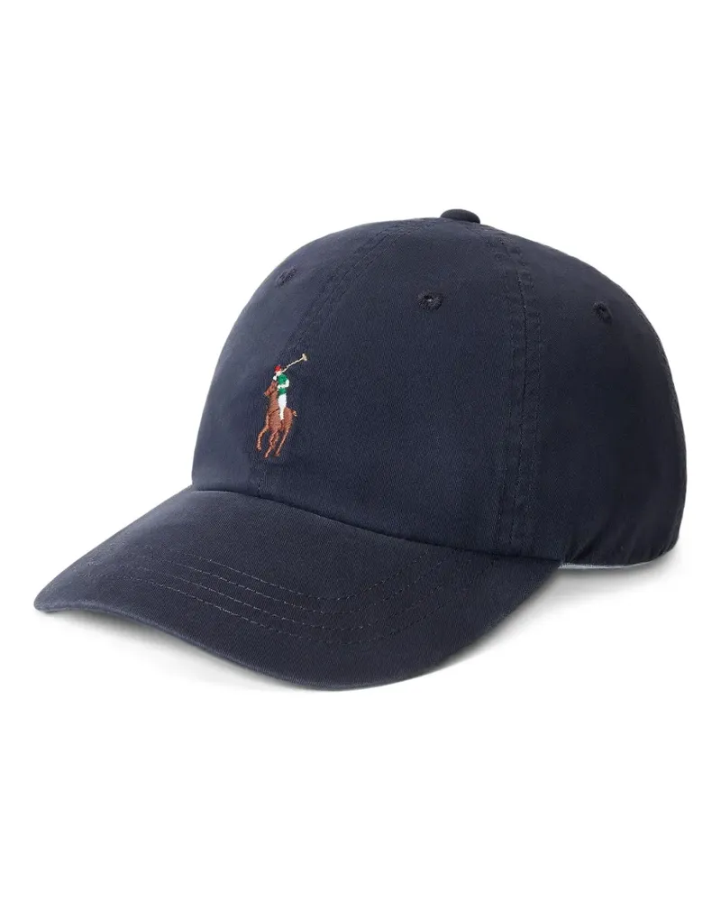 Ralph Lauren Baseballkappe mit Polo Pony - Blau Blau