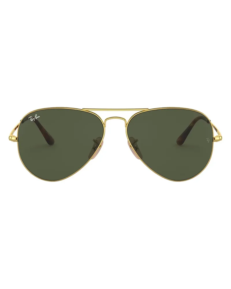 Ray Ban Getönte Pilotenbrille - Gold Gold