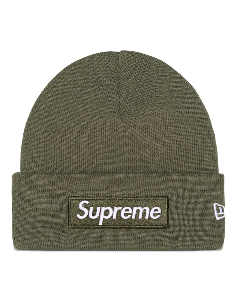 Supreme Being x New Era box logo beanie hat - Grün Grün