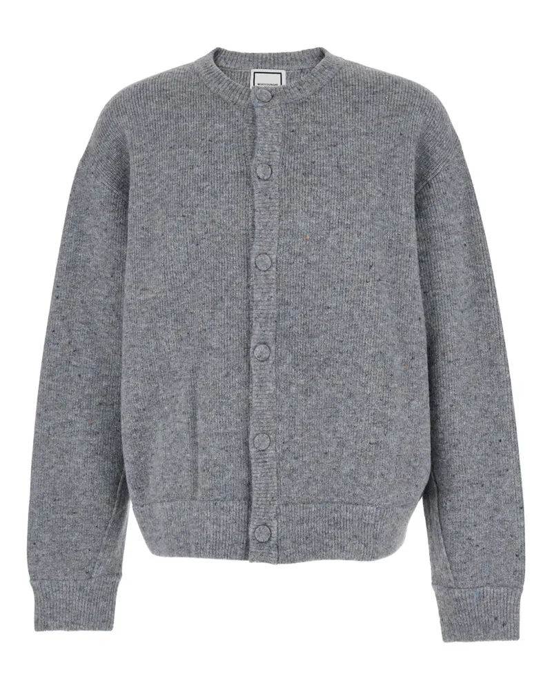 Wooyoungmi Cardigan mit Rundhalsausschnitt - Grau Grau