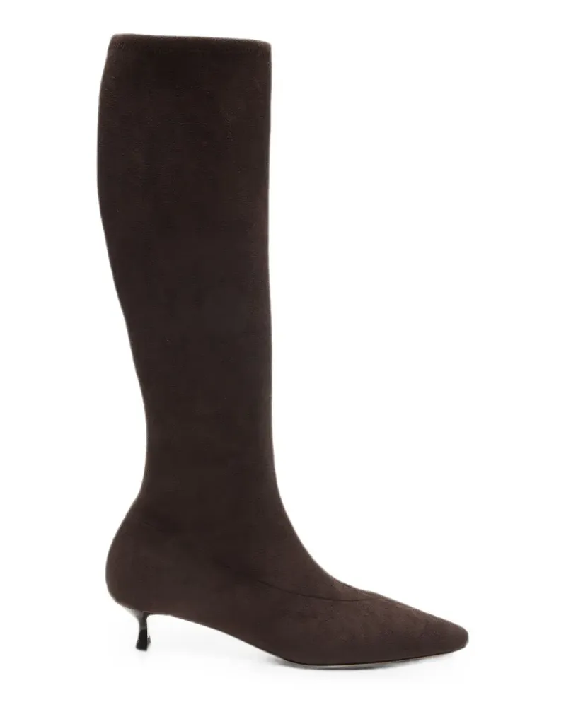 Casadei Giselle kitten-heel boots - Braun Braun