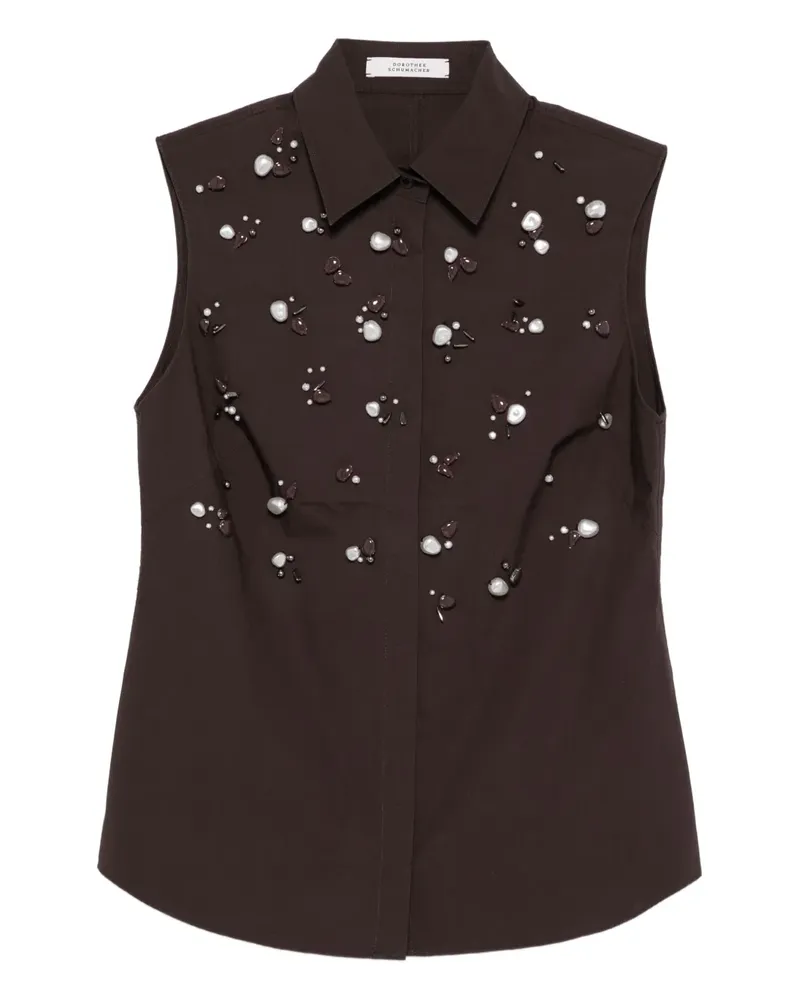 Dorothee Schumacher Verziertes Top - Braun Braun