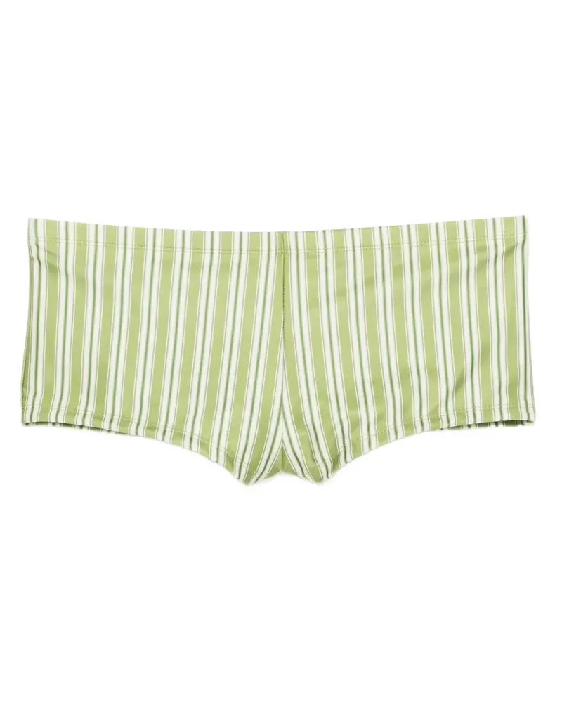 Faithfull The Brand Olina striped bikini bottom - Grün Grün
