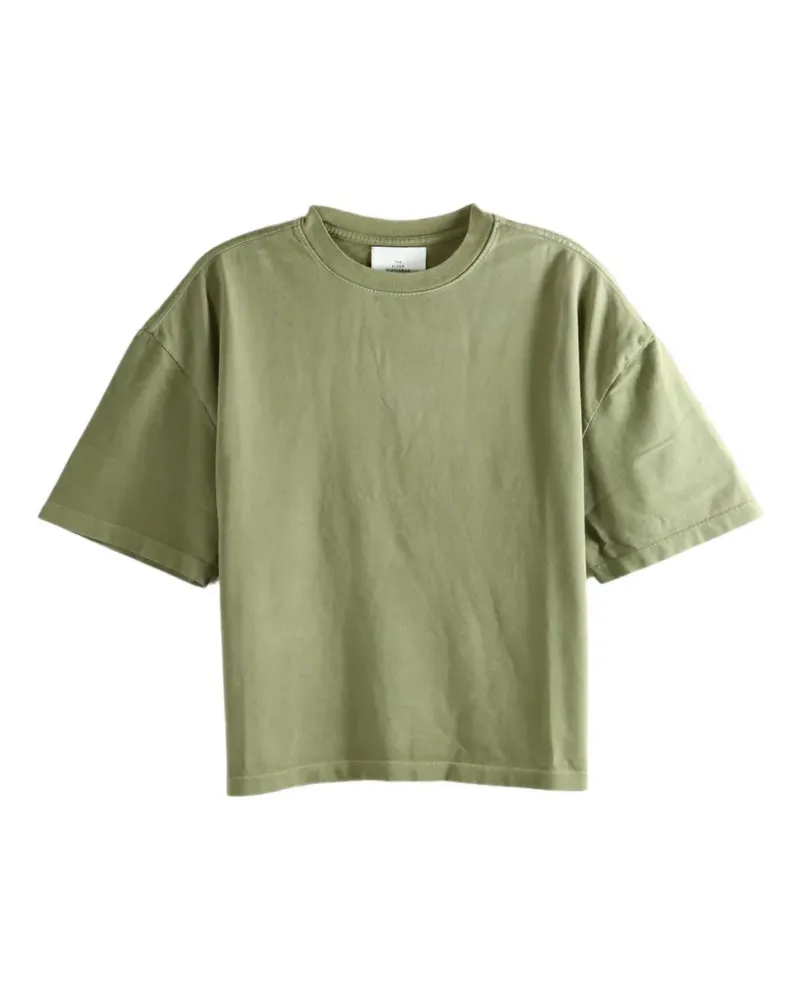 The Elder Statesman Playa crew-neck drop-shoulder T-shirt - Grün Grün