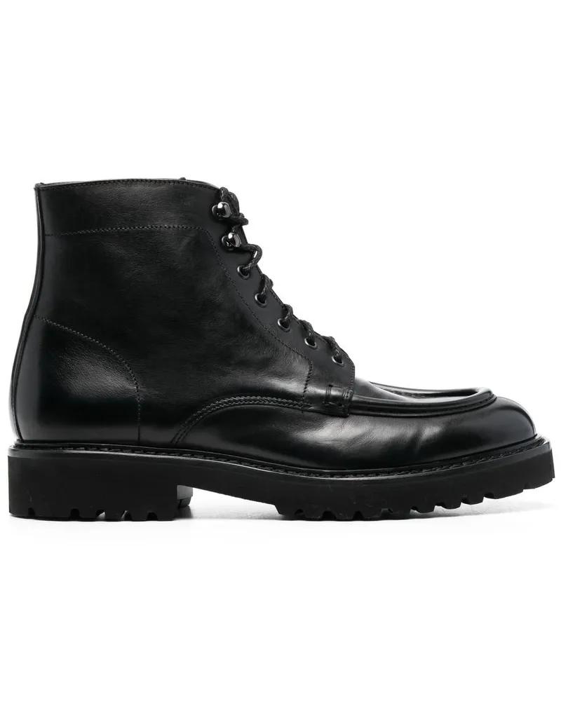 Doucal´s Knöchelhohe Schnürstiefel - Schwarz Schwarz