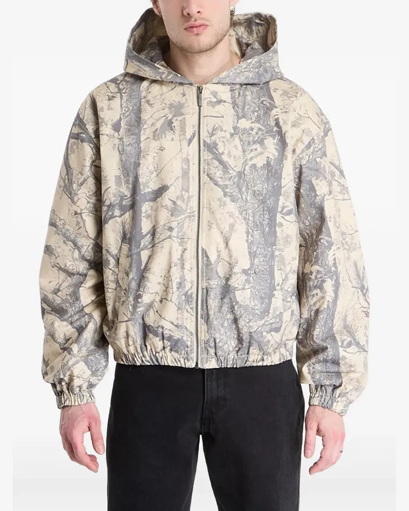 Karl Kani Signature Wood Camo jacket - Nude Nude