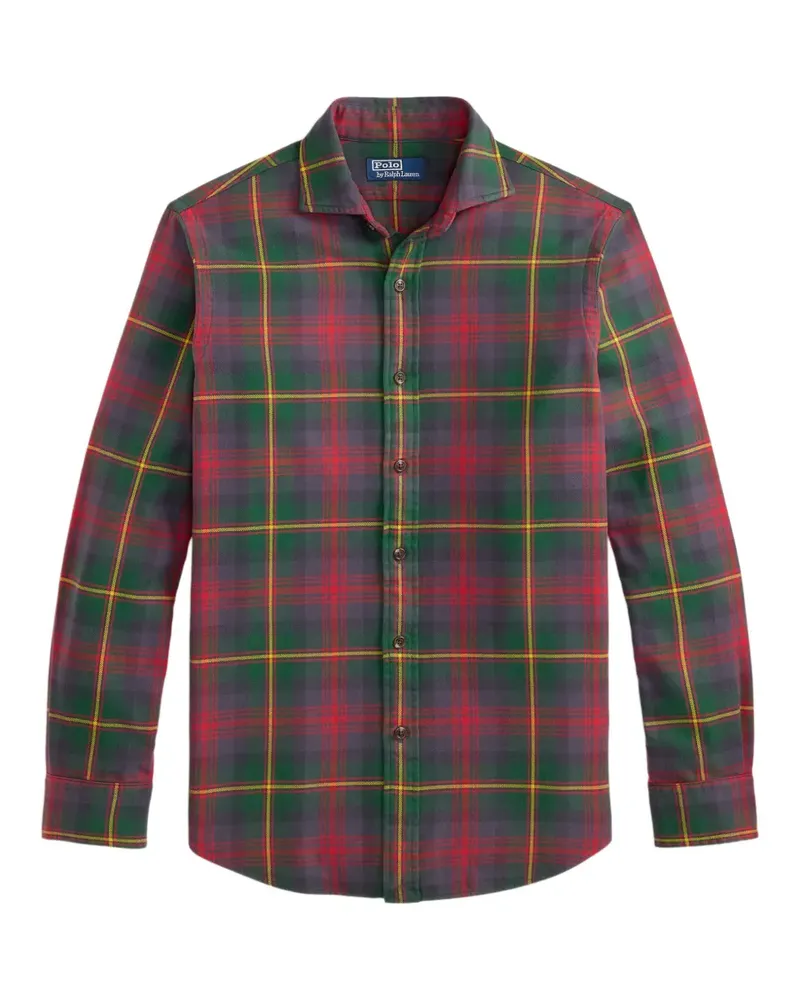 Ralph Lauren Flanellhemd mit Schottenkaro - Rot Rot