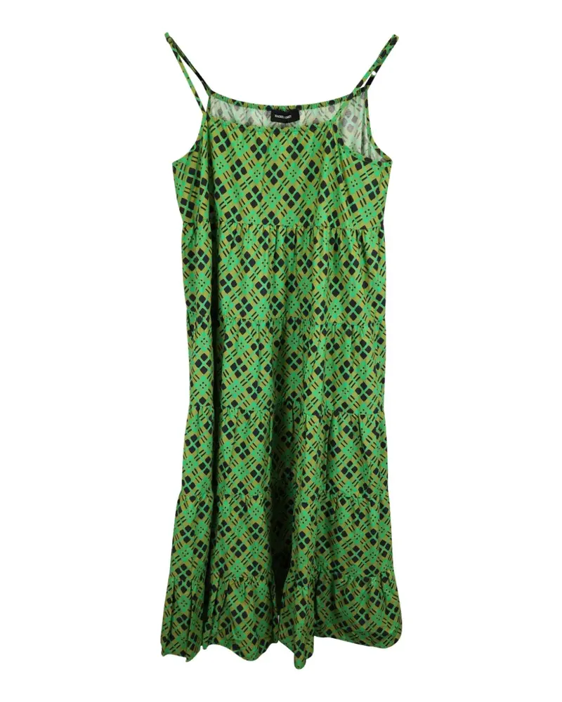 Rachel Comey geometric-pattern maxi dress - Grün Grün