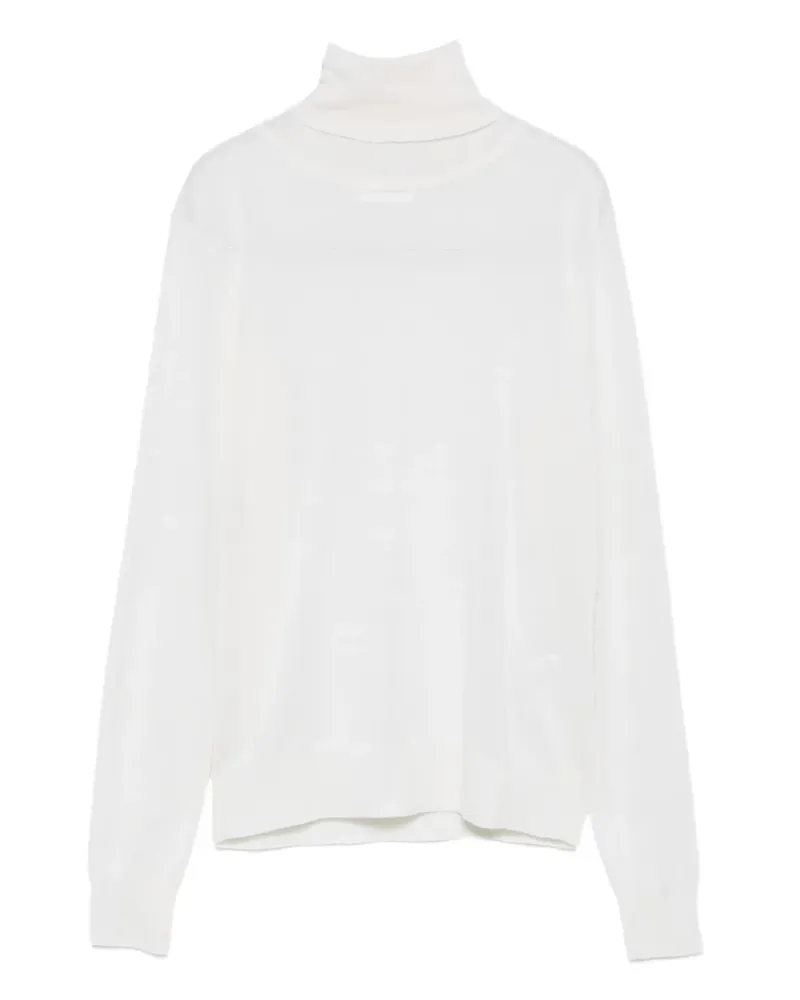 P.A.R.O.S.H. P.A.R.O H. Pullover mit Rollkragen - Weiß Weiß
