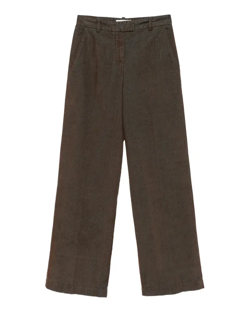CIRCOLO 1901 Palazzohose aus Cord - Braun Braun
