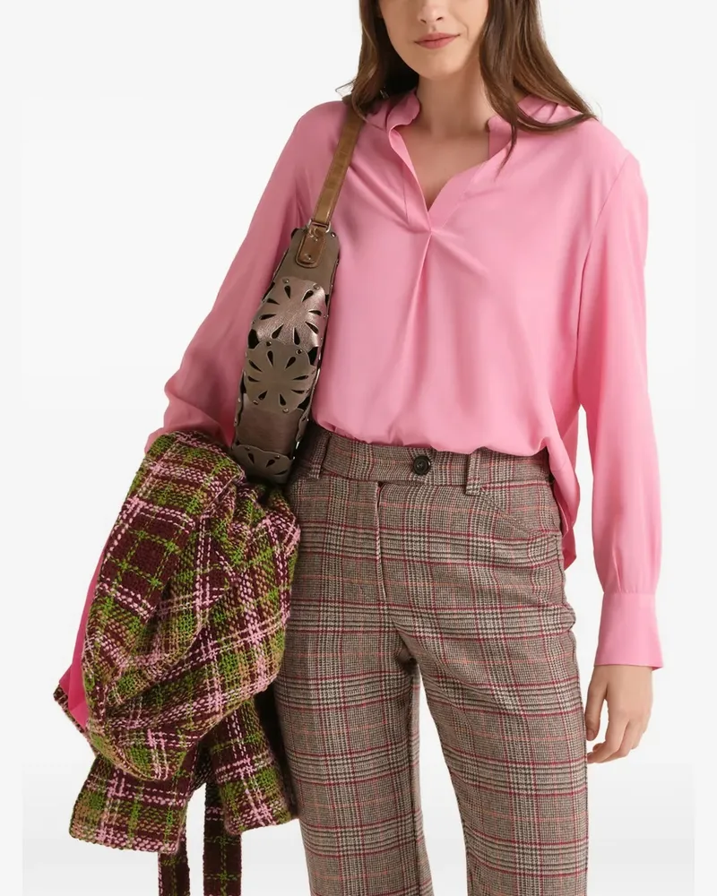 Maliparmi crêpe-de-Chine kaftan - Rosa Rosa