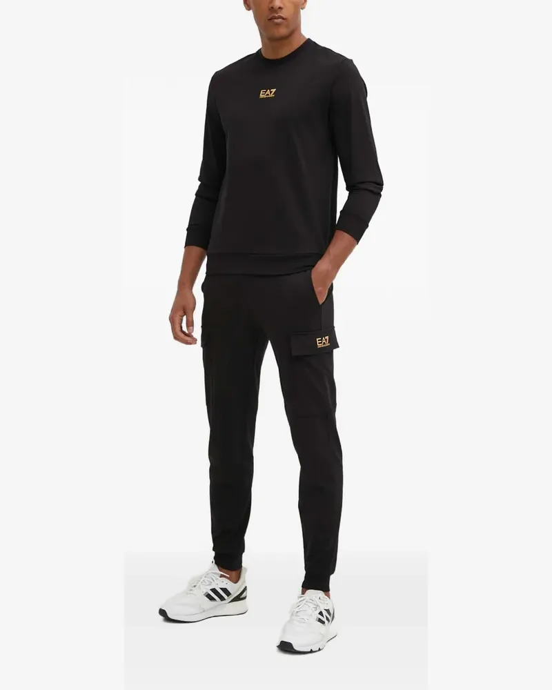 EA7 Hose mit aufgesetzten Taschen - Schwarz Schwarz