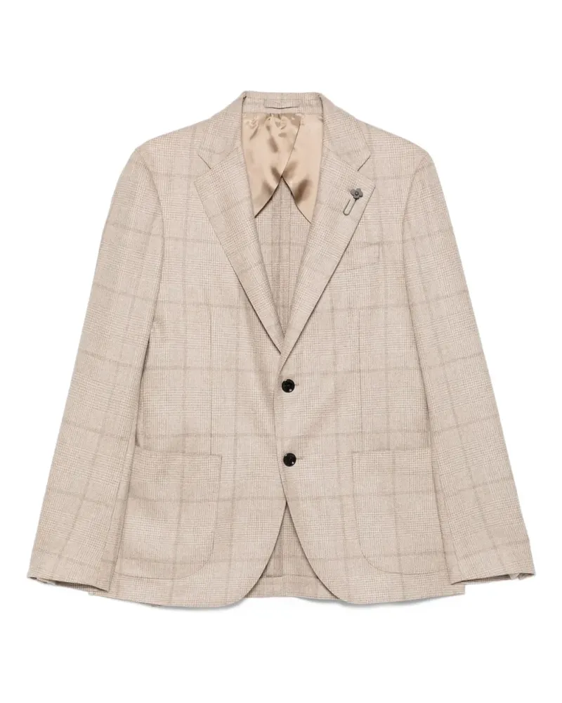 LARDINI Jacke mit zwei Knöpfen - Nude Nude