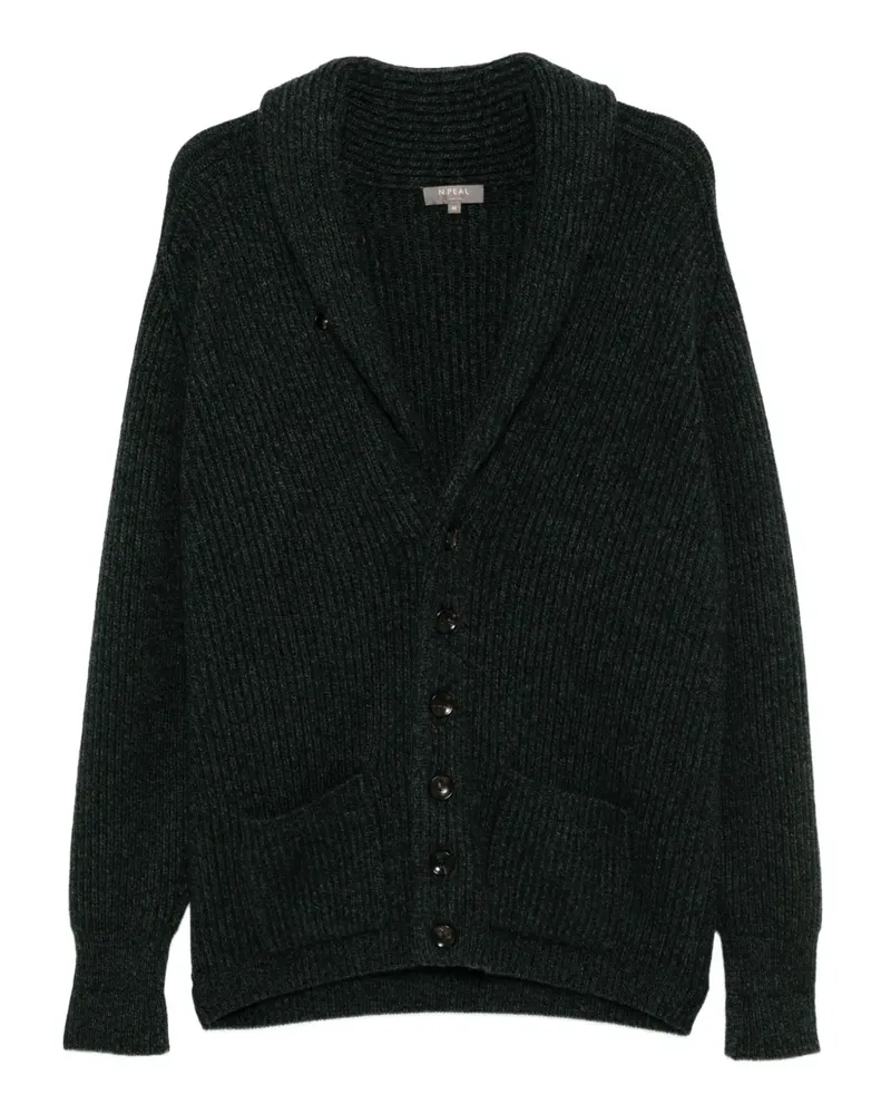 N.Peal Kensington Cardigan - Grün Grün
