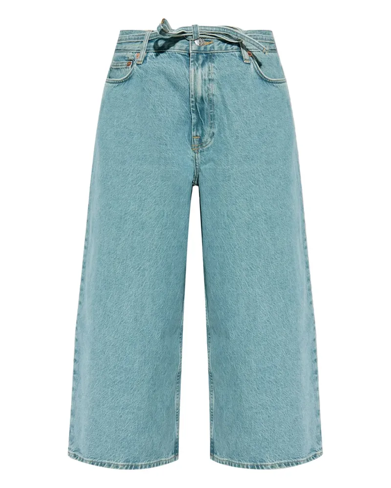 Samsøe & Samsøe Saharper Wide-Leg-Jeans - Blau Blau