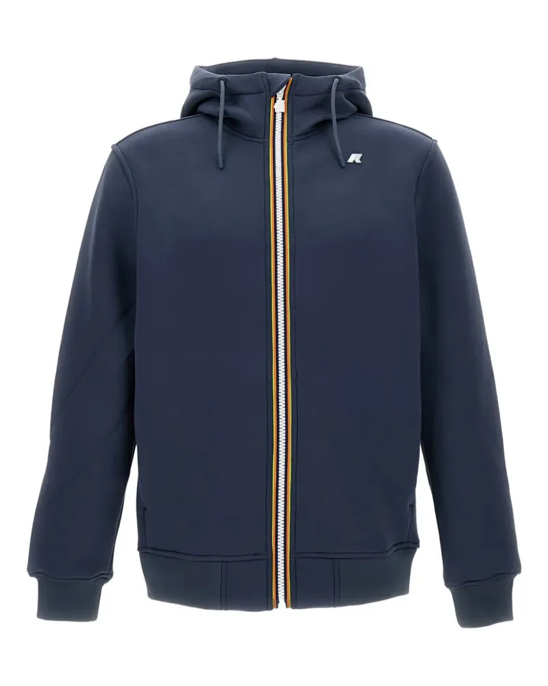 K-Way zip-up hoodie - Blau Blau