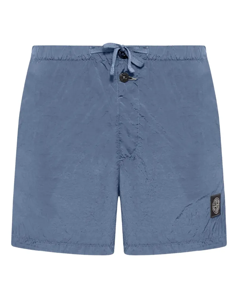 Stone Island B100003 Nylon Metal in Econyl® Badeshorts - Blau Blau