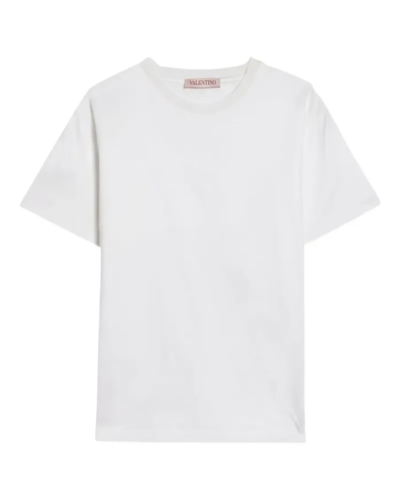 Valentino Garavani T-Shirt aus Jersey - Weiß Weiß