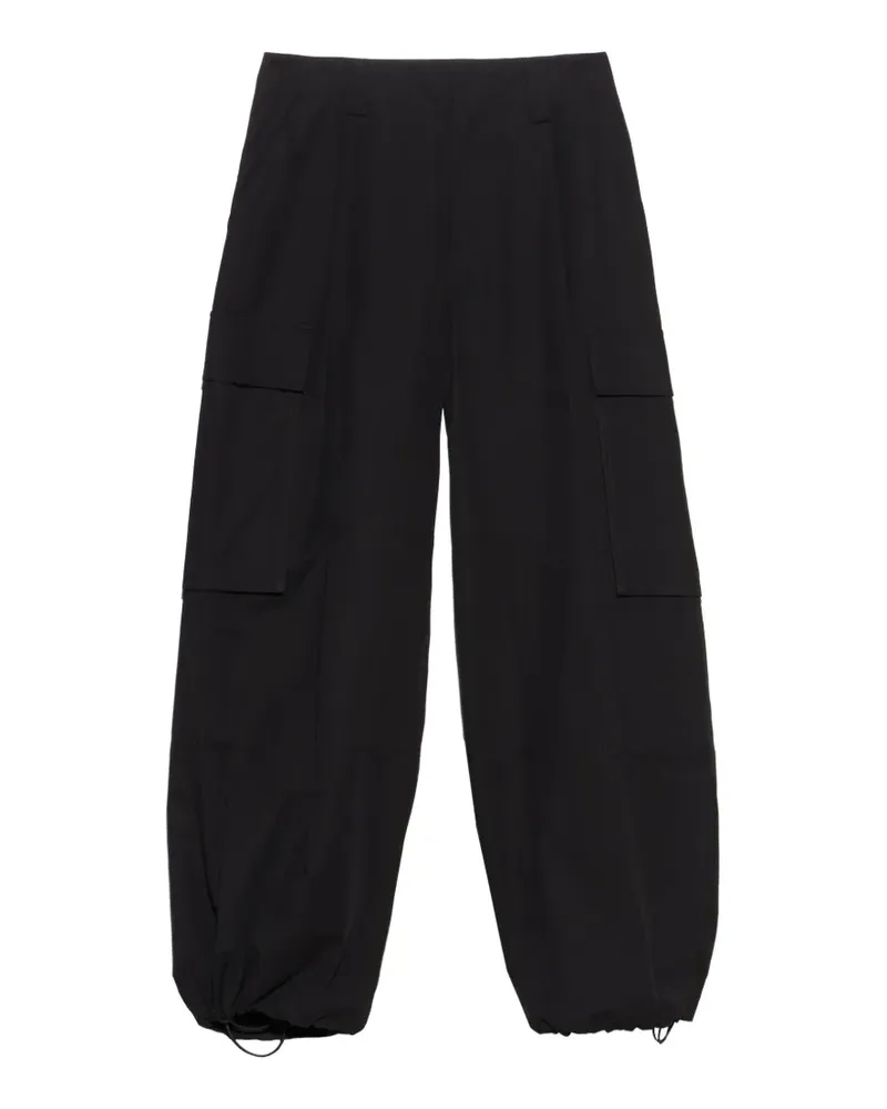 BIMBA Y LOLA Weite Cargohose - Schwarz Schwarz