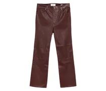 Reboot Crop Lederhose - Rot