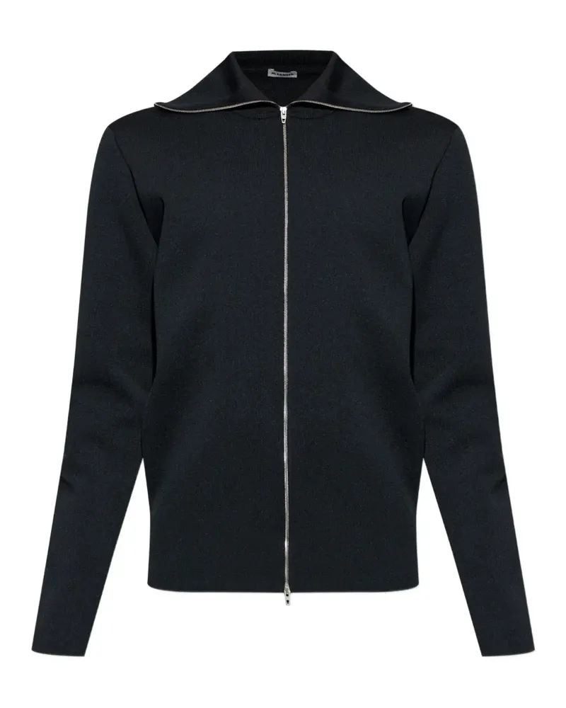 Jil Sander zip-up cardigan - Schwarz Schwarz