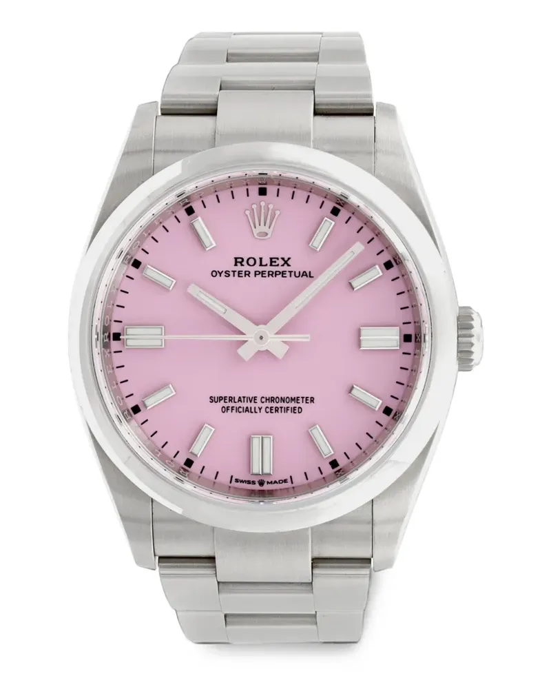 Rolex 2020s Oyster Perpetual Armbanduhr 36mm - Rosa Rosa
