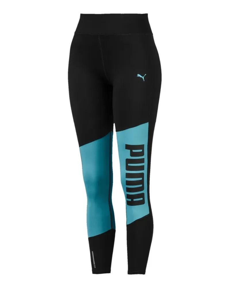 Puma logo 7/8 graphic leggings - Schwarz Schwarz