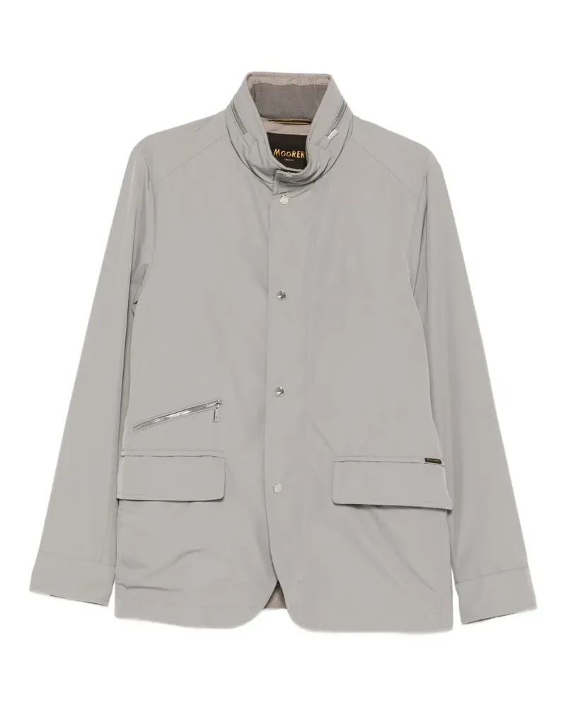 MOORER zip jacket - Grau Grau