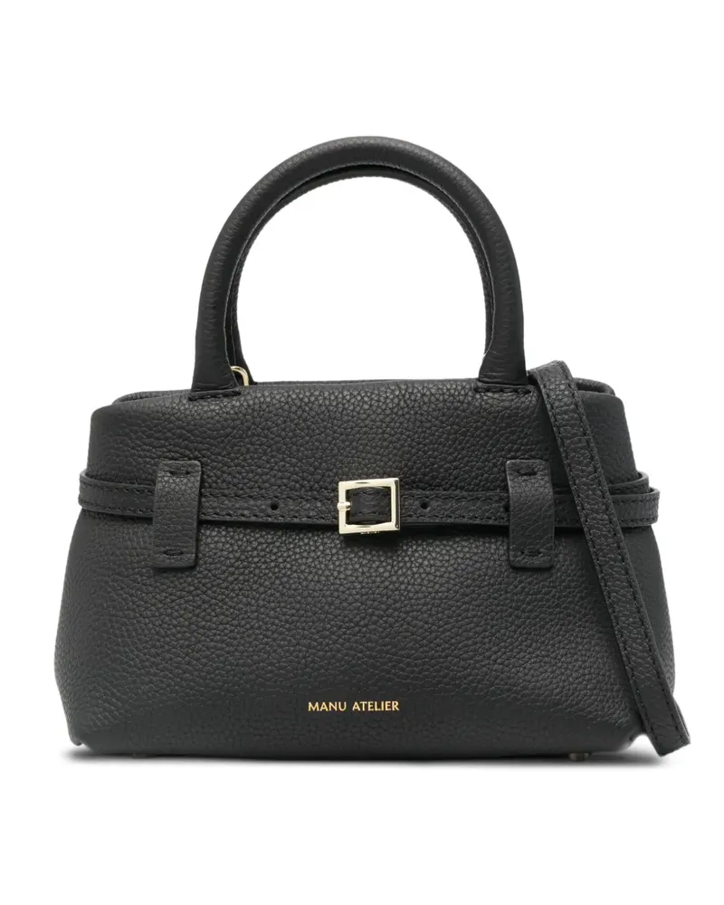 Manu Atelier Mini Le Cambon 20 Handtasche - Schwarz Schwarz