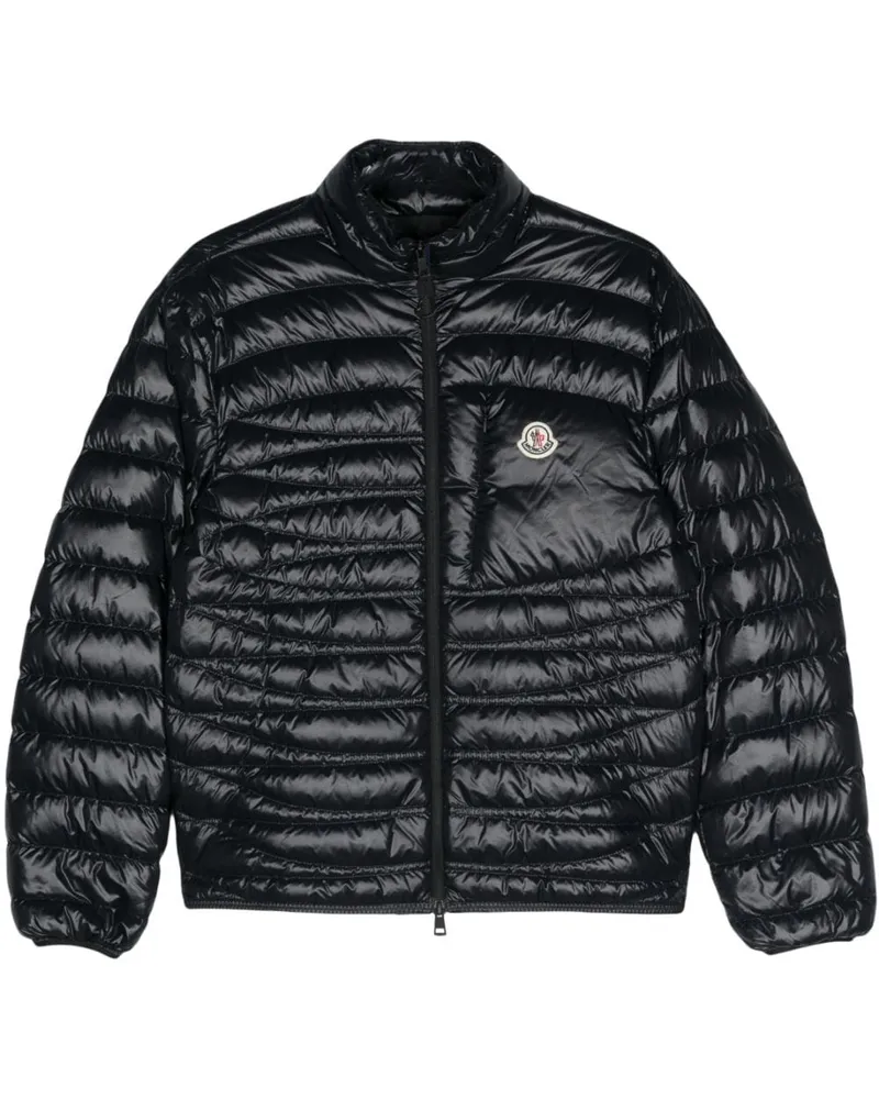 Moncler Gefütterte Leveche Jacke - Schwarz Schwarz