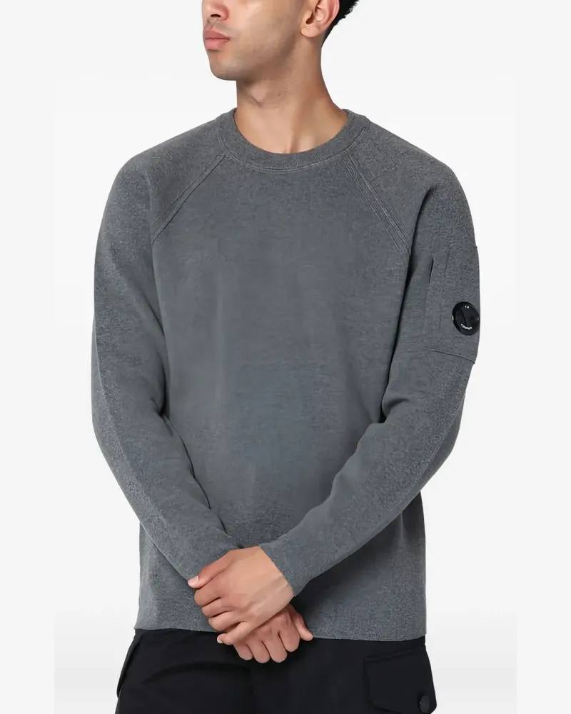 C.P. Company Pullover mit Lens-Detail - Grau Grau