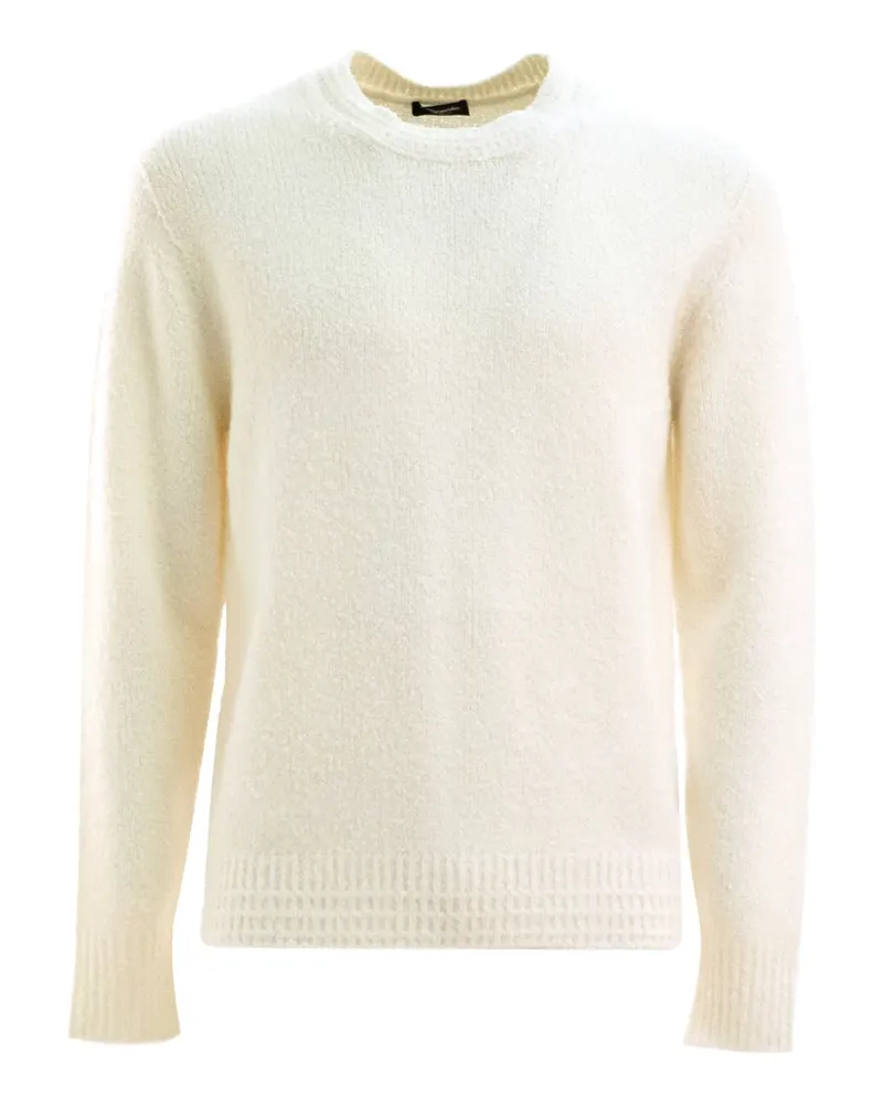 Drumohr  Pullover mit Rundhalsausschnitt - Nude Nude