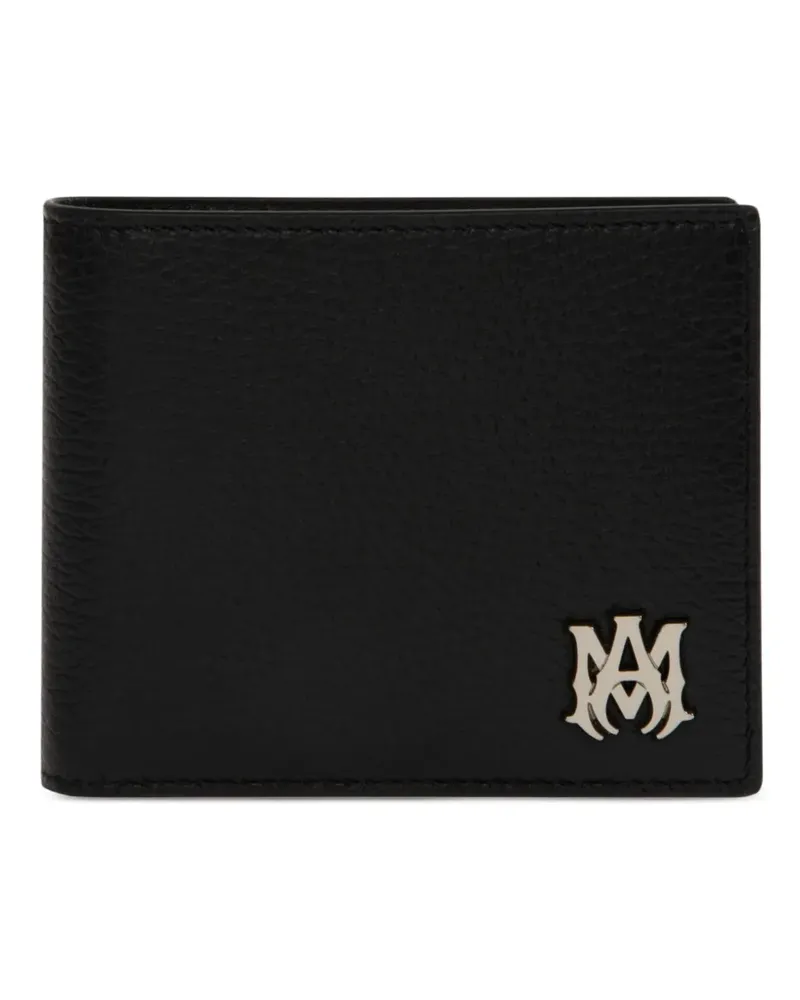 Amiri Portemonnaie mit Logo-Schild - Schwarz Schwarz