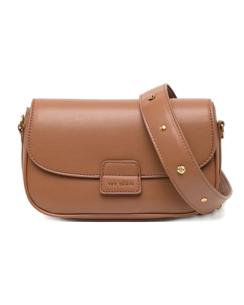 Ted Baker Umhängetasche mit Logo-Prägung - Braun Braun