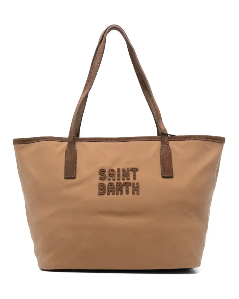 MC2 Saint Barth Shopper aus Canvas - Braun Braun