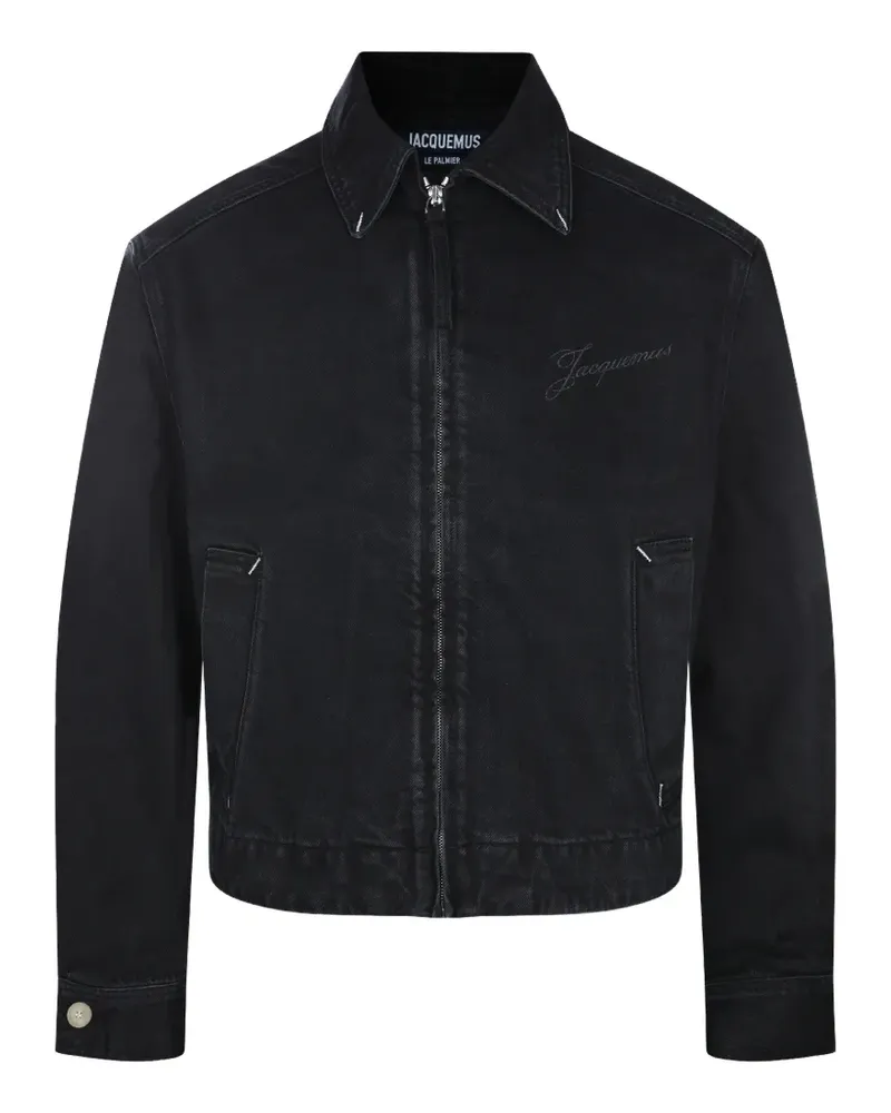 Jacquemus The De-Nîmes Jacke aus Canvas - Schwarz Schwarz