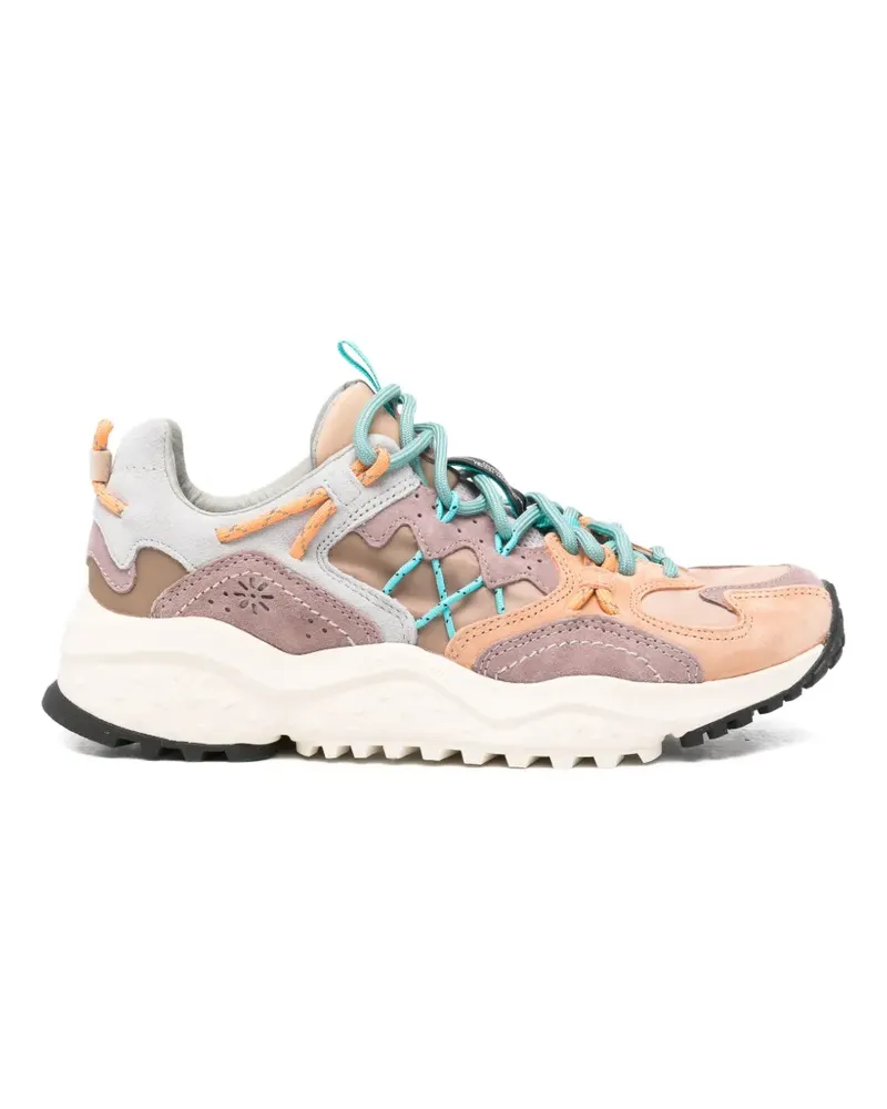 Flower MOUNTAIN Yamabushi lace-up sneakers - Braun Braun