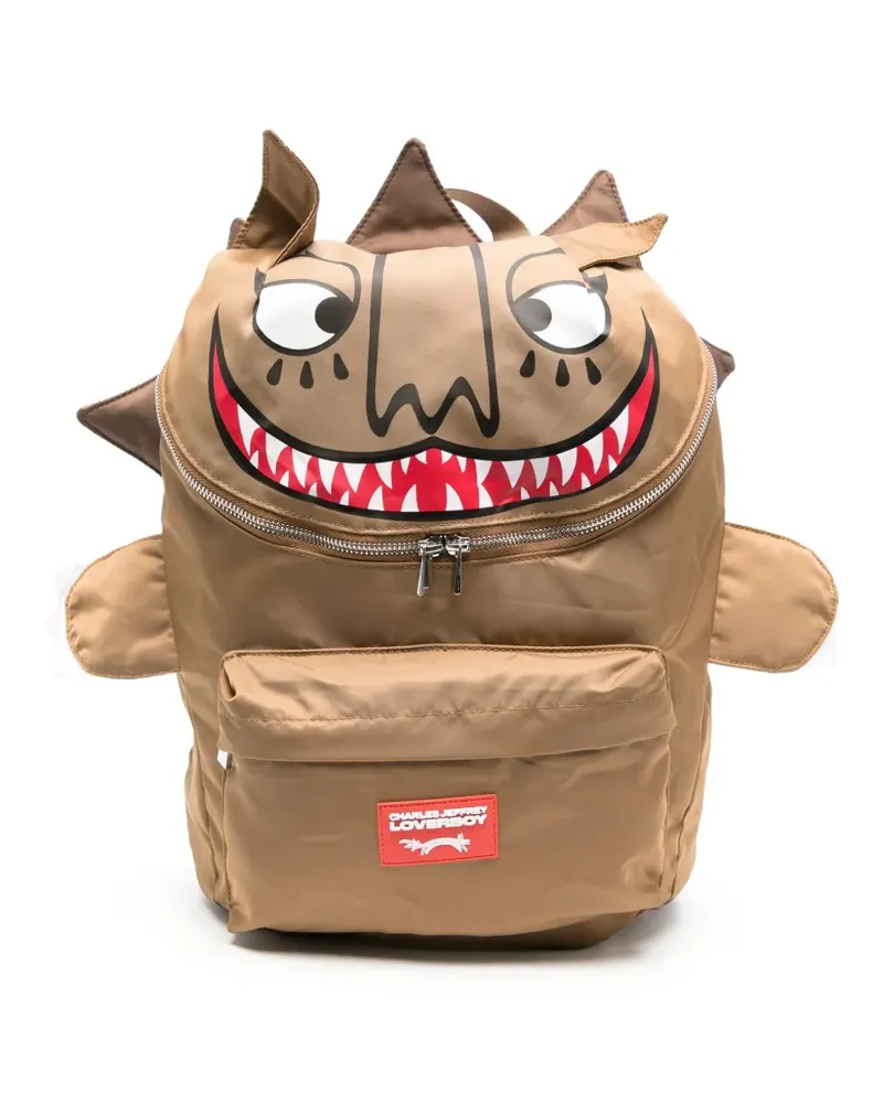Charles Jeffrey Loverboy Lion Rucksack - Braun Braun