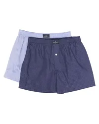 Hackett Boxershorts mit Logo-Patch (2er-Set Blau